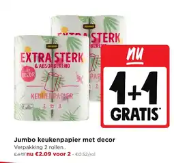 Jumbo Jumbo keukenpapier met decor aanbieding