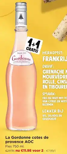 Jumbo La Gordonne cotes de provence AOC aanbieding