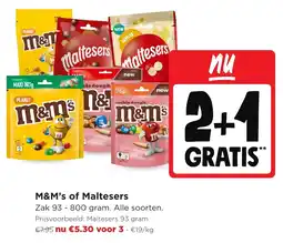 Jumbo M&M's of Maltesers aanbieding
