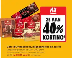 Jumbo Côte d'Or bouchees, mignonnettes en carrés aanbieding