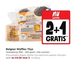 Jumbo Belgian Waffles Thys aanbieding