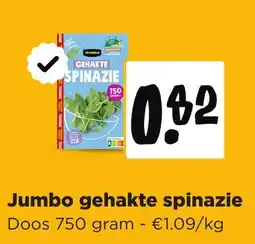 Jumbo Jumbo gehakte spinazie aanbieding