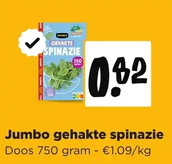 Jumbo gehakte spinazie