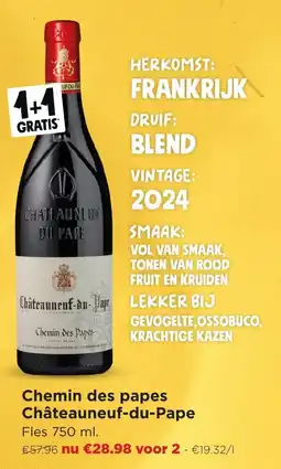 Jumbo Chemin des papes Châteauneuf-du-Pape aanbieding