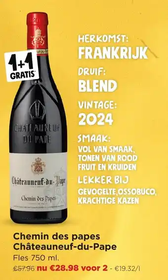 Jumbo Chemin des papes Châteauneuf-du-Pape aanbieding