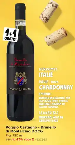 Jumbo Poggio Castagno - Brunello di Montalcino DOCG aanbieding