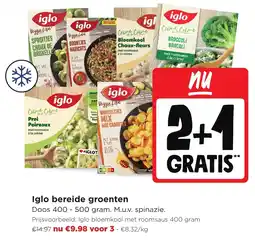 Jumbo Iglo bereide groenten aanbieding