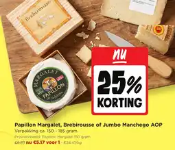 Jumbo Papillon Margalete, Brebirousse of Jumbo Manchego AOP aanbieding