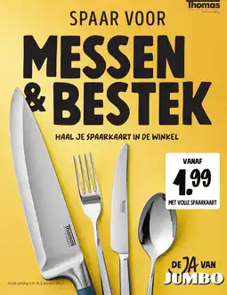 Jumbo messen & bestek aanbieding
