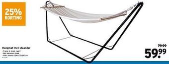 Hangmat met staander