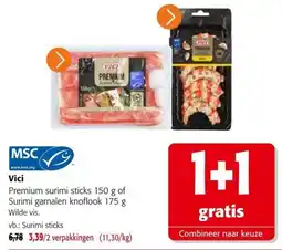 Colruyt Vici premium surimi sticks aanbieding