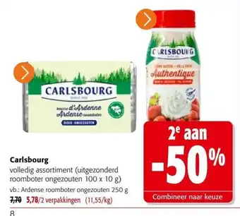 Carlsbourg volledig assortiment