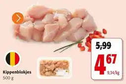 Colruyt Kippenblokjes aanbieding