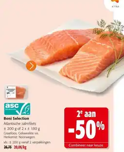 Colruyt Boni Selection Atlantische zalmfilets aanbieding