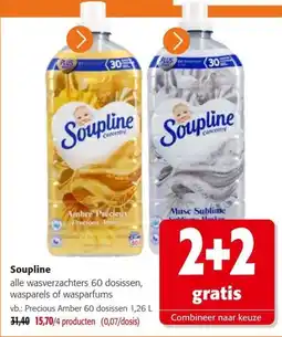 Colruyt Soupline alle wasverzachters 60 dosissen aanbieding