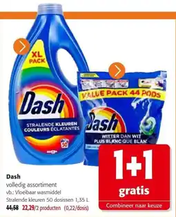 Colruyt Dash volledig assortiment aanbieding