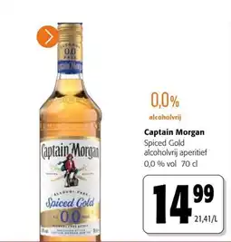 Colruyt captain morgan spiced gold aperitief aanbieding