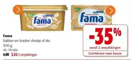 Colruyt Fama bakken en braden vlootje of alu aanbieding