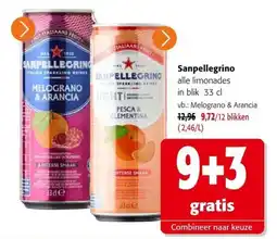 Colruyt Sanpellegrino alle limonades aanbieding
