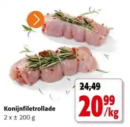 Colruyt Konijnfiletrollade aanbieding