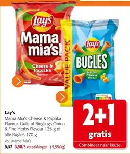 Colruyt Lay's Mama Mia's aanbieding