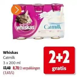 Colruyt Whiskas Catmilk aanbieding