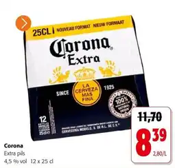 Colruyt Corona Extra pils aanbieding