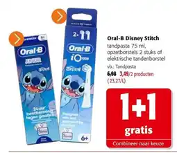 Colruyt Oral-B Disney Stitch tandpasta aanbieding