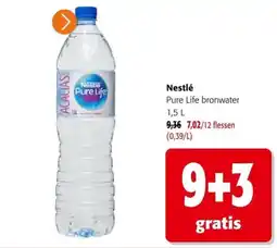 Colruyt Nestlé Pure Life bronwater aanbieding