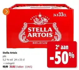 Colruyt Stella artois pils aanbieding