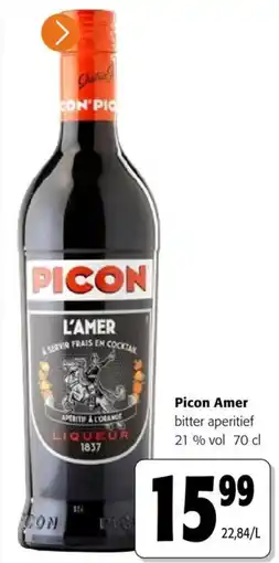 Colruyt Picon amer aanbieding