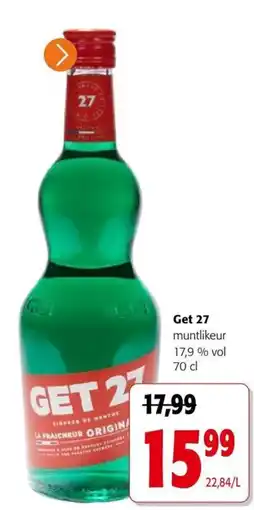 Colruyt Get 27 muntlikeur aanbieding
