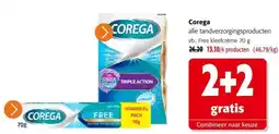 Colruyt Corega alle tandverzorgingsproducten aanbieding