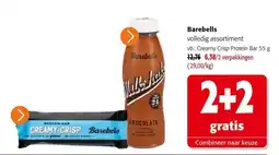 Colruyt Barebells creamy crisp protein bar aanbieding