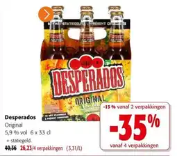 Colruyt Desperados Original aanbieding