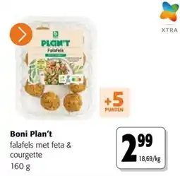 Colruyt Boni Plan't falafels aanbieding