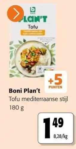 Colruyt Boni Plan't Tofu aanbieding