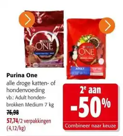 Colruyt Purina One aanbieding