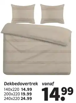 Wibra Dekbedovertrek aanbieding