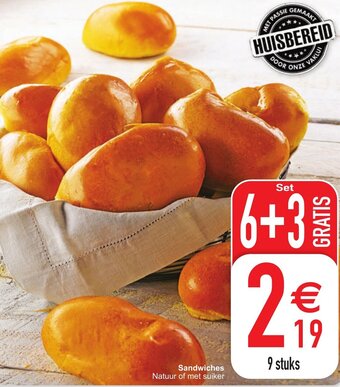 Cora Sandwiches 9 stuks aanbieding