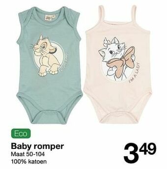 Zeeman Baby romper aanbieding