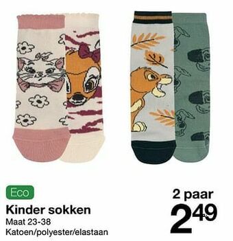 Zeeman Kinder sokken aanbieding