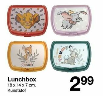 Zeeman Lunchbox aanbieding