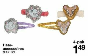 Zeeman Haaraccessoires aanbieding