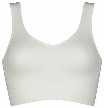 HEMA HEMA Niet Voorgevormde Top Zonder Beugel Wit (wit) aanbieding