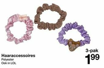 Zeeman Haaraccessoires aanbieding