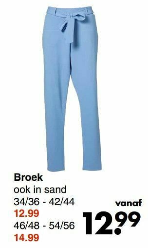 Wibra Broek aanbieding