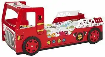 Dreamland Bed Thomas brandweerwagen aanbieding
