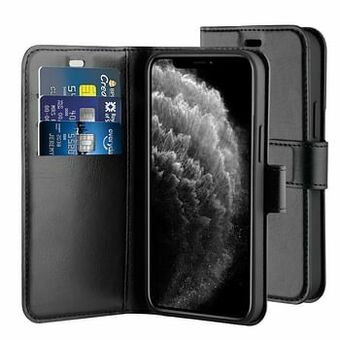 AUVA BeHello iPhone 12 Mini Gel Wallet Case - Zwart aanbieding
