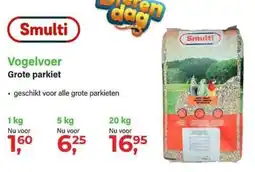 Van Cranenbroek Vogelvoer Grote parkiet aanbieding
